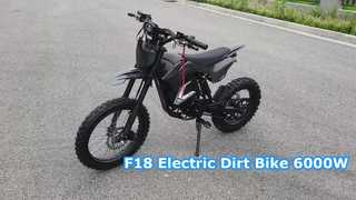 F18 DIRT BIKE Version noire