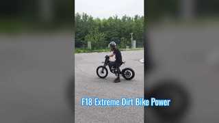 F18 DIRT BIKE Saut